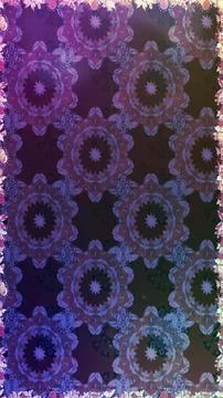 Super interesting pattern with colorful elements Illustrazione stock