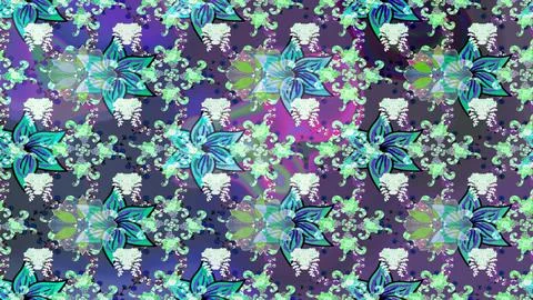 Super interesting pattern with colorful elements Stock Illustration