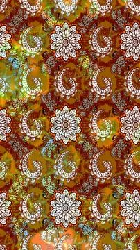 Super interesting pattern with colorful elements Stock Illustration