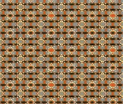 Super interesting pattern with colorful elements Stockillustratie