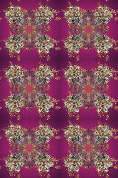 Super interesting pattern with colorful elements Stock Illustration