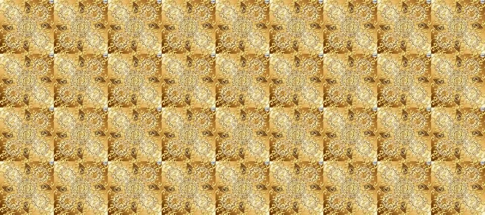 Super interesting pattern with colorful elements Illustrazione stock