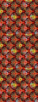 Super interesting pattern with colorful elements Stockillustratie