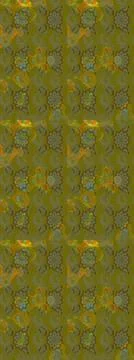 Super interesting pattern with colorful elements Illustrazione stock