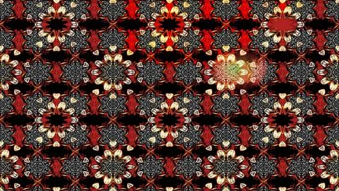 Super interesting pattern with colorful elements Stock Illustration