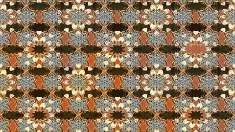 Super interesting pattern with colorful elements Stock Illustration