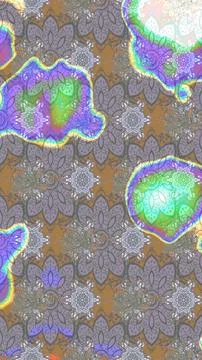 Super interesting pattern with colorful elements 스톡 일러스트