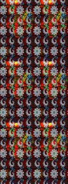 Super interesting pattern with colorful elements Stock Illustration