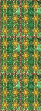 Super interesting pattern with colorful elements Stock Illustration