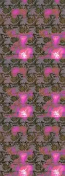 Super interesting pattern with colorful elements Illustrazione stock