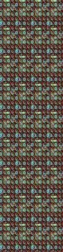 Super interesting pattern with colorful elements Stock Illustration