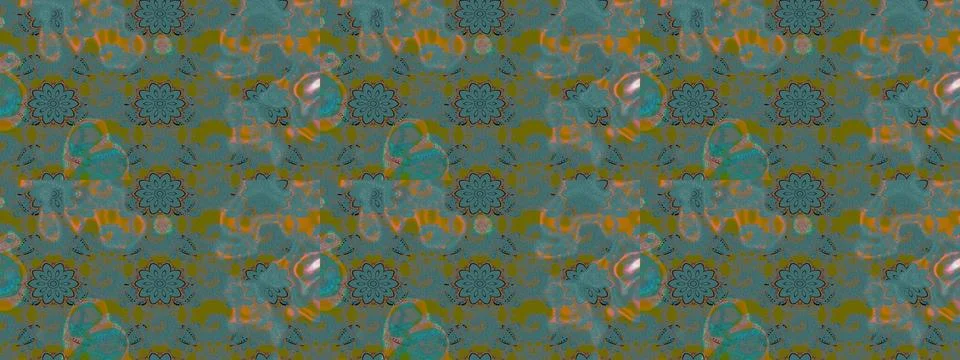 Super interesting pattern with colorful elements Stock Illustration