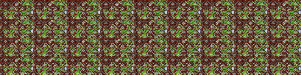 Super interesting pattern with colorful elements Stock Illustration