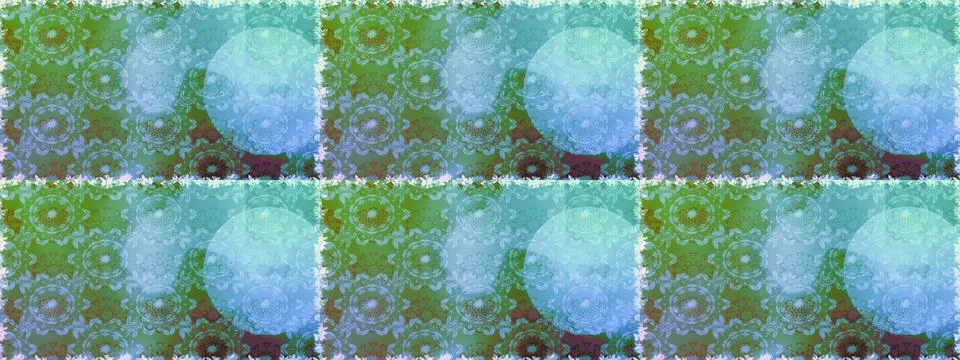 Super interesting pattern with colorful elements Illustrazione stock