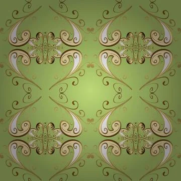 Super interesting pattern with colorful elements Illustrazione stock
