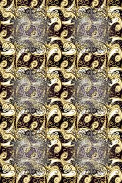 Super interesting pattern with colorful elements Stock Illustration