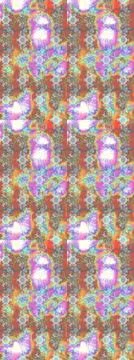 Super interesting pattern with colorful elements Stock Illustration