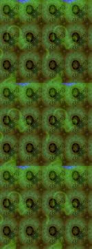 Super interesting pattern with colorful elements Illustrazione stock