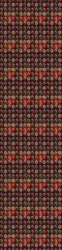 Super interesting pattern with colorful elements Stock Illustration