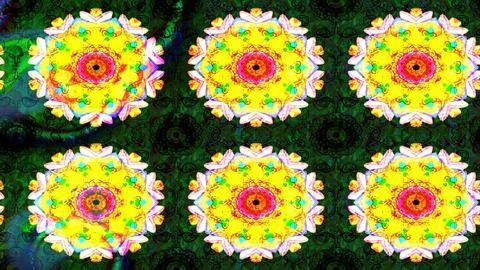 Super interesting pattern with colorful elements Stock Illustration