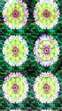 Super interesting pattern with colorful elements Stock Illustration