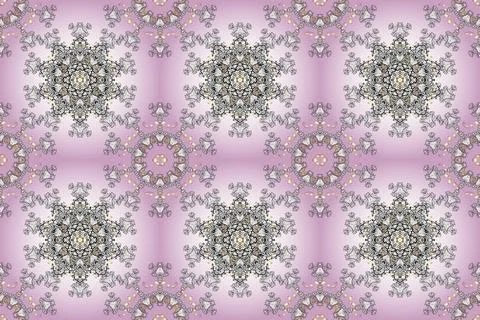 Super interesting pattern with colorful elements Stock Illustration