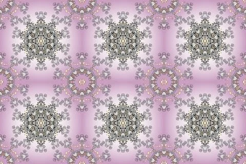 Super interesting pattern with colorful elements Stock Illustration
