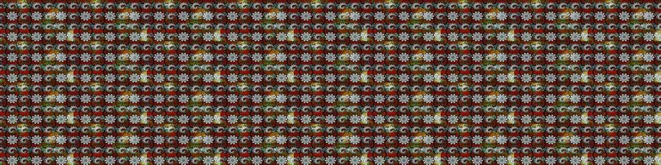 Super interesting pattern with colorful elements Illustrazione stock
