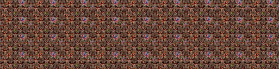 Super interesting pattern with colorful elements Stockillustratie