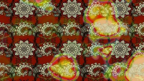 Super interesting pattern with colorful elements Stockillustratie