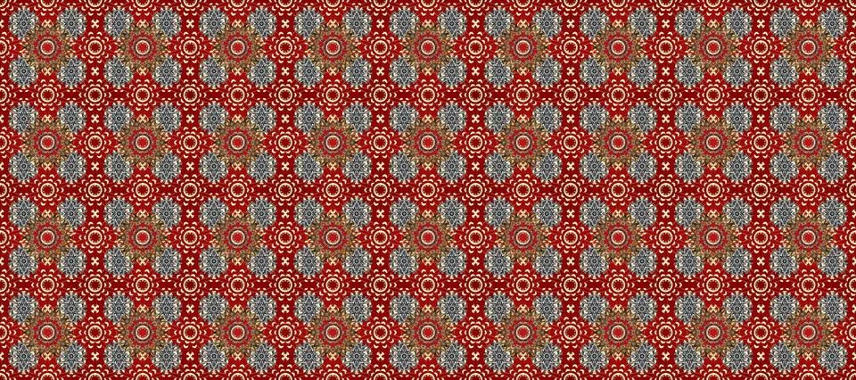 Super interesting pattern with colorful elements Stock Illustration