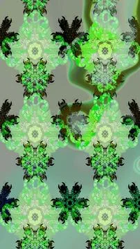 Super interesting pattern with colorful elements Stock Illustration