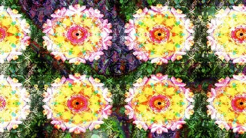 Super interesting pattern with colorful elements Stock Illustration