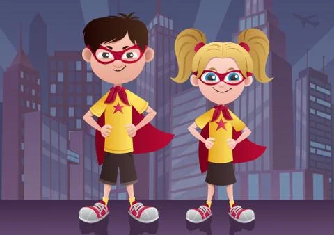 Super Kids City イラスト素材