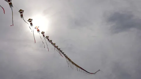 Super Kite Stock Footage 41218153