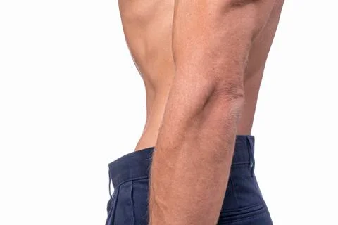 Super lean waist Fotos Stock