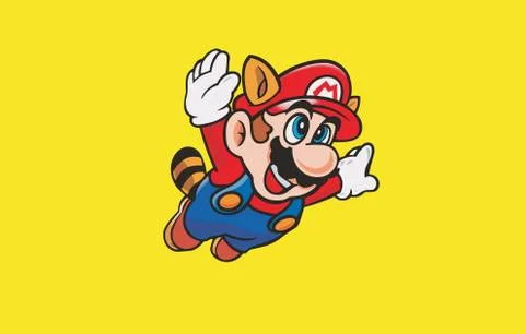 Super Mario Bros. 3 NES illustration Illustrazione stock