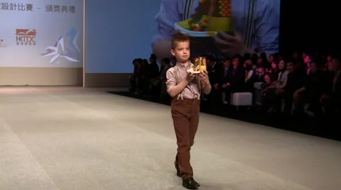 Super models Haute Couture catwalk footwear high fashion runway Fashion Week Stock Footage 40653639