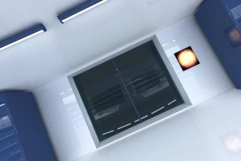 Super Modern Building Elevator 3D artwork  Ilustración de archivo