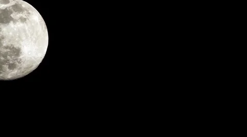 Super Moon 800mm 1 Stock Footage 30258619