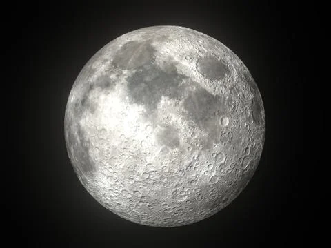 Super Moon Close Up Stock Photos