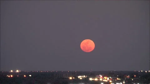 Super Moon VARI Speed-02 Stock Footage 2860370