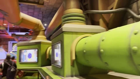 Super Nintendo World at Universal Studios in Hollywood Stock Footage 246015712