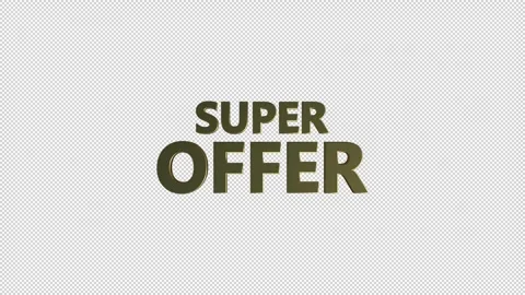 Super Offer Stock Footage 344024680