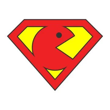 Super Pac Man Stock Illustration