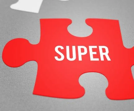 Super puzzle Stock Illustration