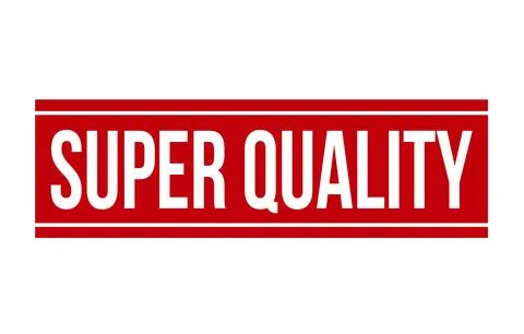 Super Quality Rubber Stamp. Red Super Quality Rubber Grunge Stamp Seal Vect.. Stock Illustration