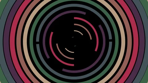 Super Retro optical illusion video background in loop able effect Stock-Footage 332618892