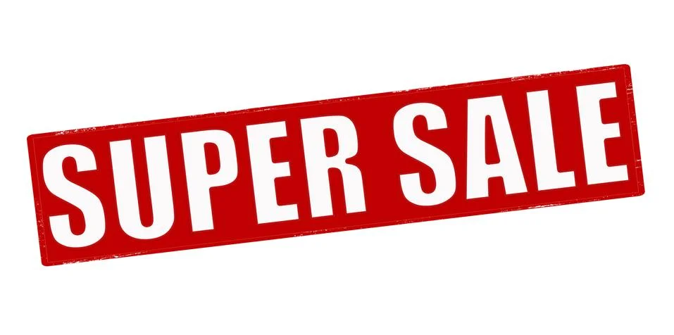 Super sale Stock Illustration