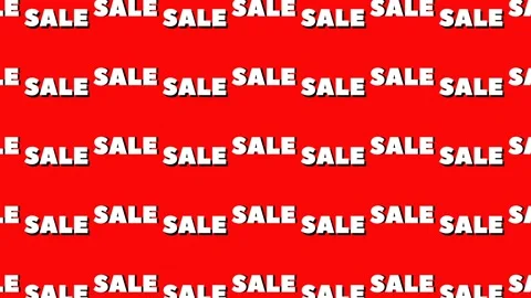 Super sale  text red background title 4K Stock Footage 221606162
